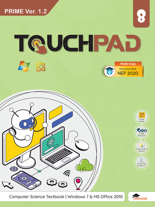 Title details for Touchpad Prime Ver. 1.2 Class 8 by Nisha Batra - Wait list